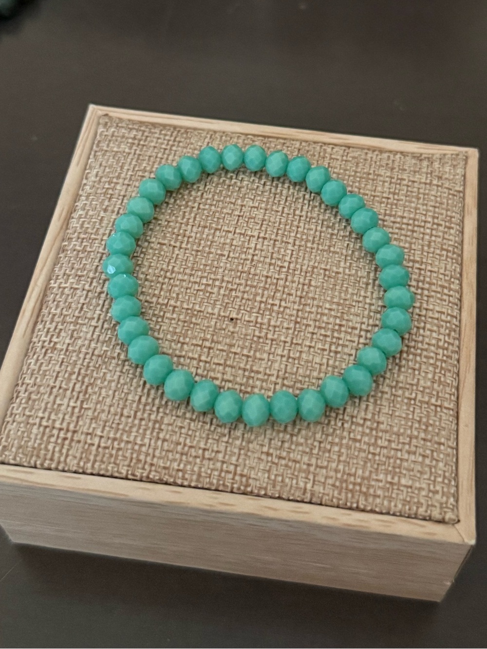 Turquoise Sparkle Stacker - Picture 2 of 2
